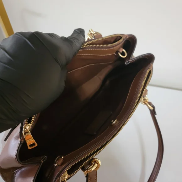 Coach Brooke Carryall Bag Signature Coated Canvas Bag - Picture 10 of 11